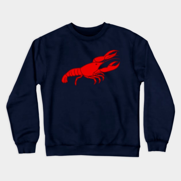 Crawfish Crewneck Sweatshirt by KayBee Gift Shop